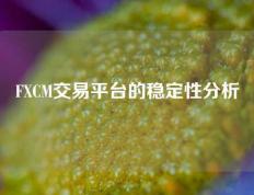 FXCM交易平台的稳定性分析