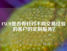 FXCM是否有针对不同交易经验的客户的定制服务？