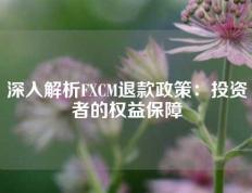 深入解析FXCM退款政策：投资者的权益保障