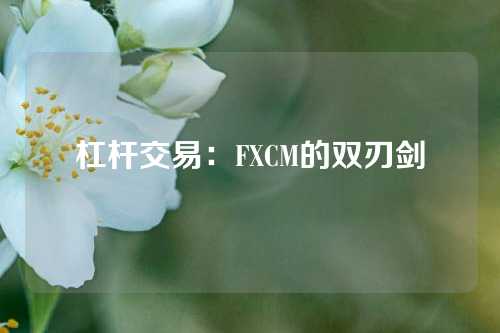 杠杆交易：FXCM的双刃剑