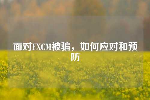 面对FXCM被骗，如何应对和预防