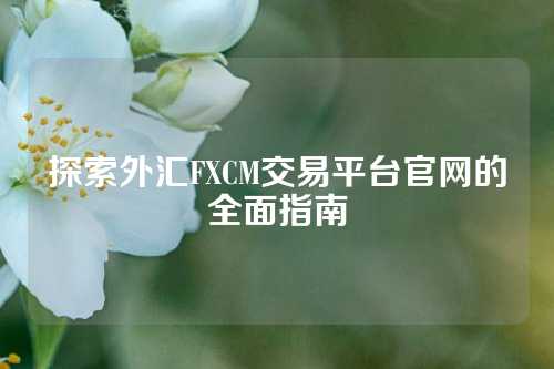 探索外汇FXCM交易平台官网的全面指南