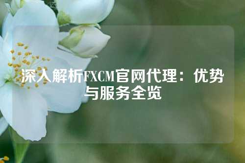 深入解析FXCM官网代理：优势与服务全览